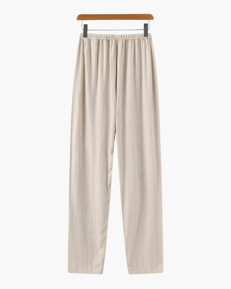 Pantalon en Lin Marrakech (Coupe Oversize)