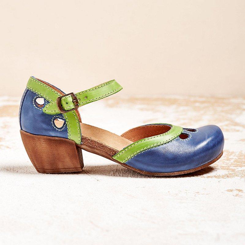 Fria | Sandales à talons bas confortables