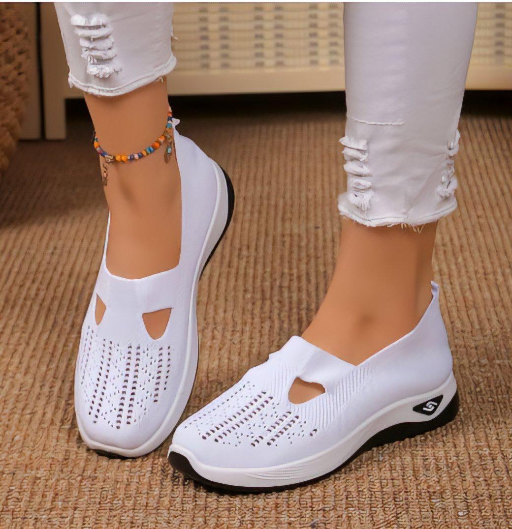 Amandine | Pantoufles de marche confortables RelaxFit - Beauté Sculptante