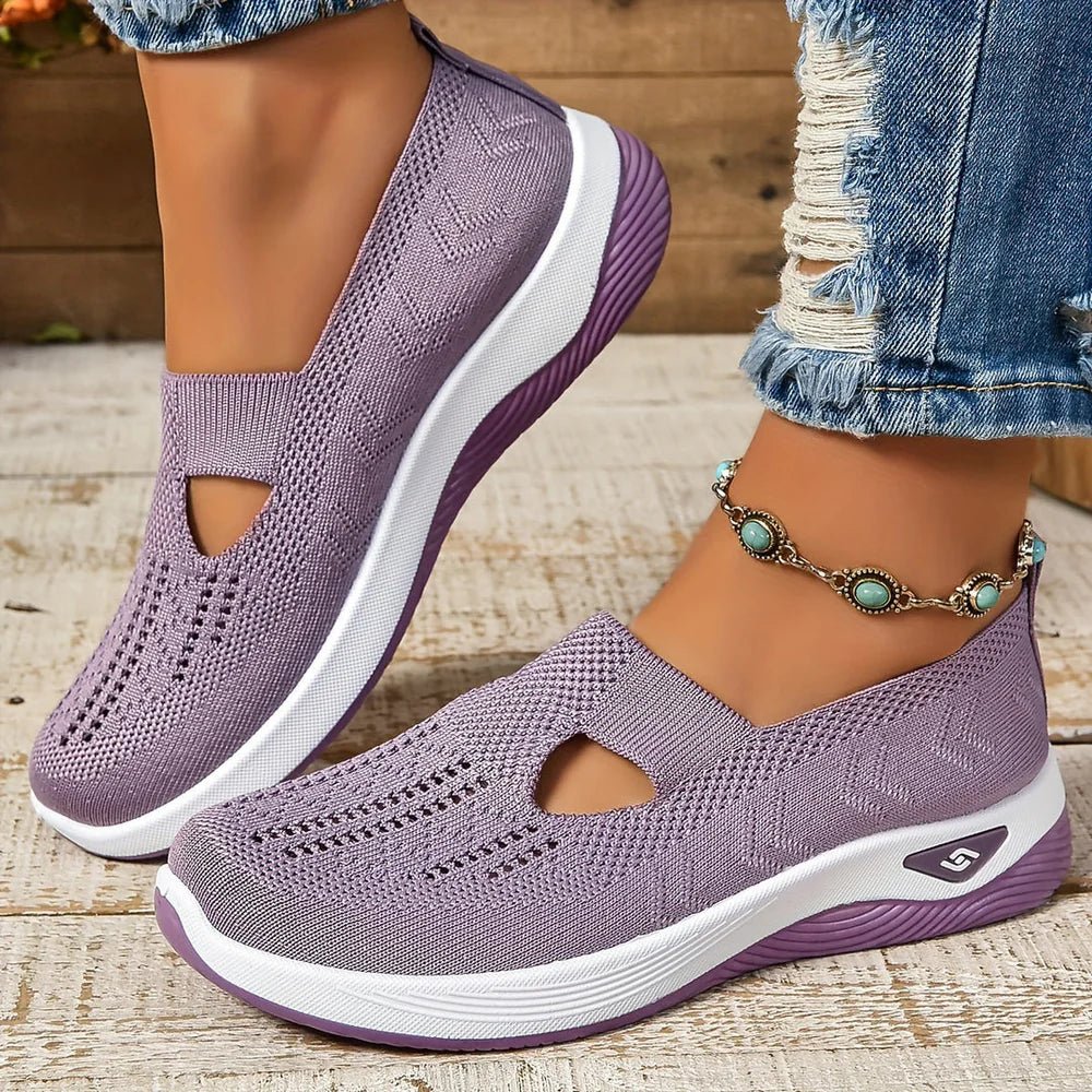 Amandine | Pantoufles de marche confortables RelaxFit - Beauté Sculptante