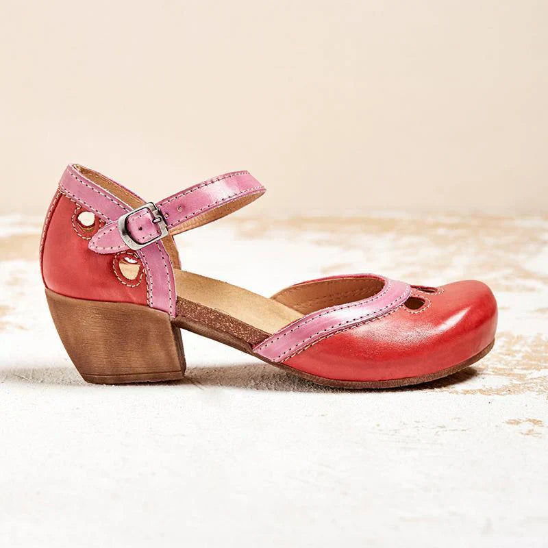 Fria | Sandales à talons bas confortables