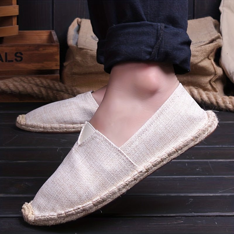 Espadrilles Élégantes pour Hommes - Beauté Sculptante