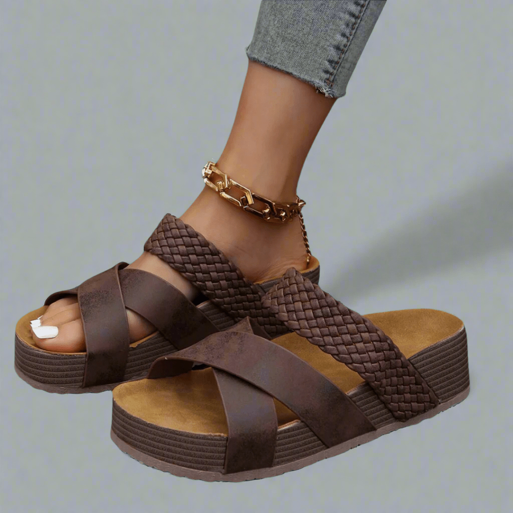 Florine | Sandales orthopédiques confortables - Beauté Sculptante