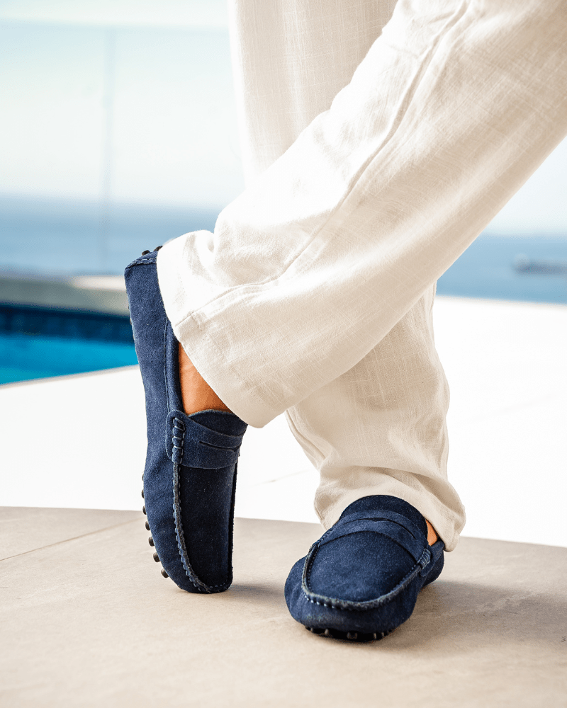 Mocassins Driver en daim - Beauté Sculptante