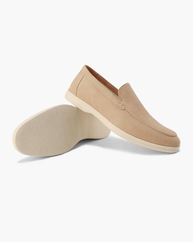 Mocassins en daim Old Money - Beauté Sculptante