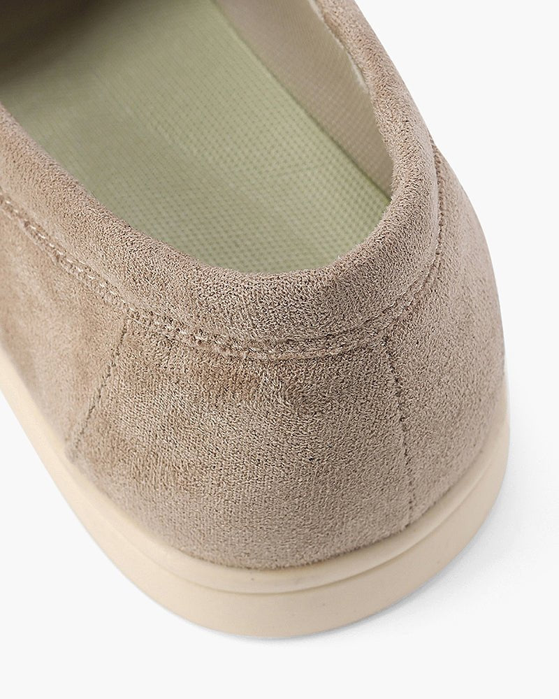 Mocassins en daim Old Money - Beauté Sculptante