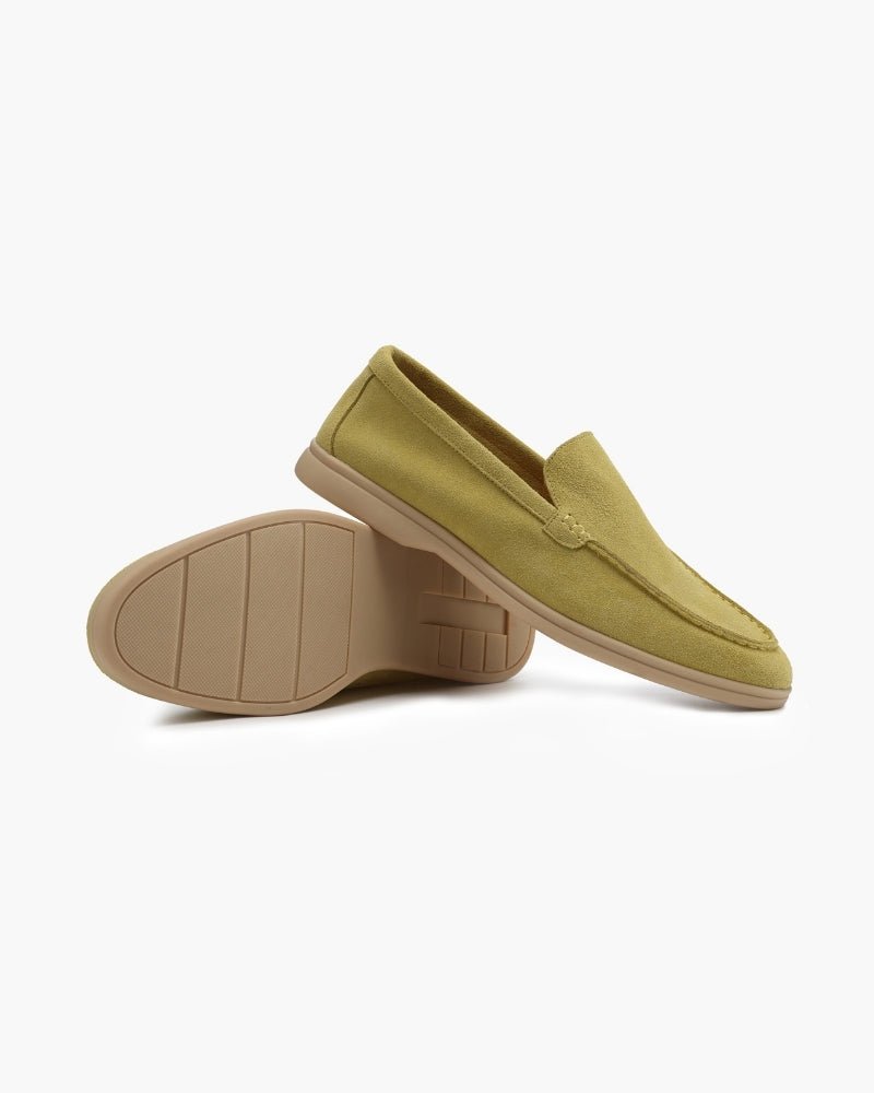 Mocassins en daim Old Money - Beauté Sculptante