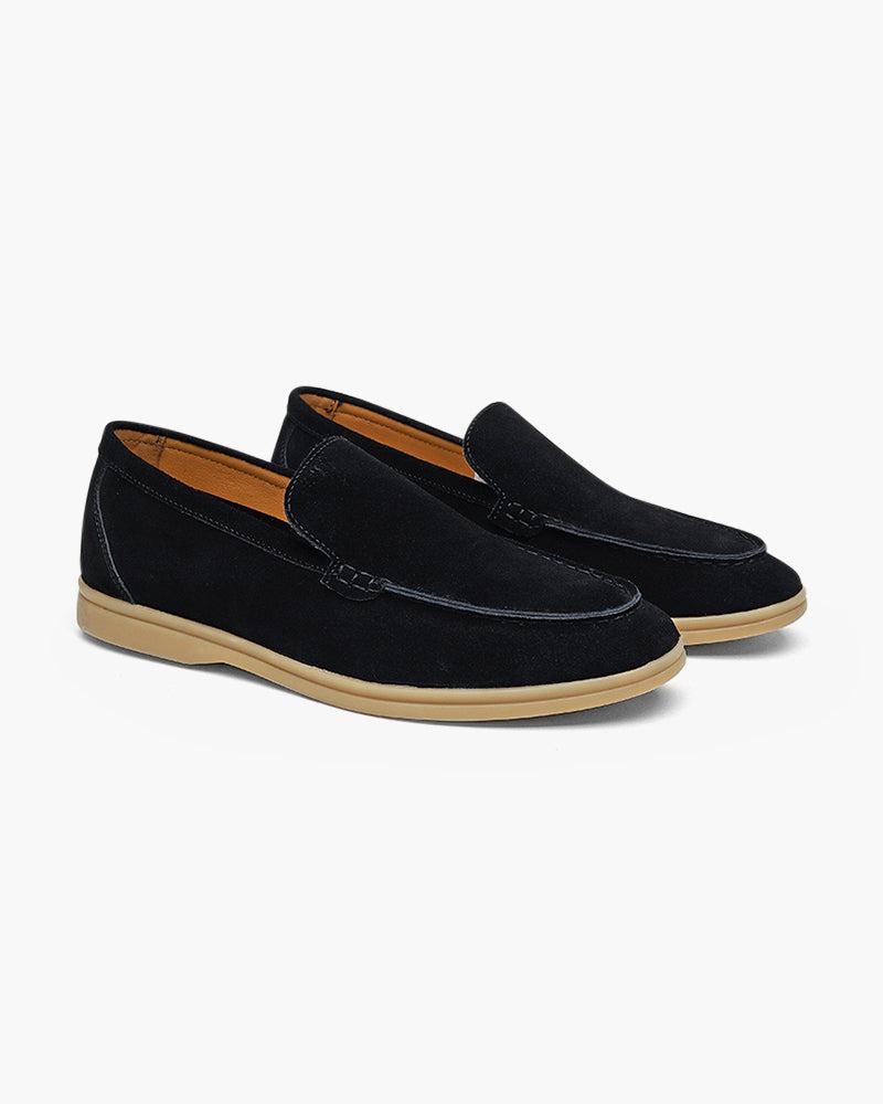 Mocassins en daim Old Money - Beauté Sculptante