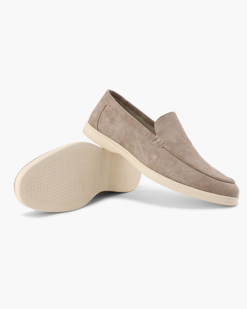 Mocassins en daim Old Money - Beauté Sculptante