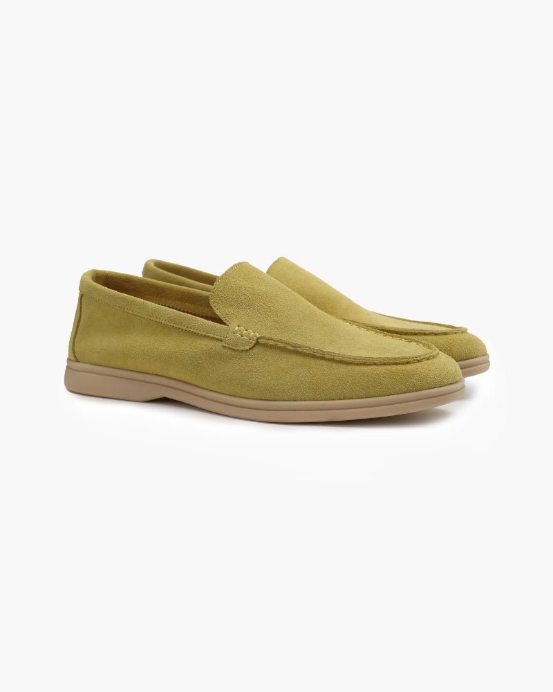 Mocassins en daim Old Money - Beauté Sculptante