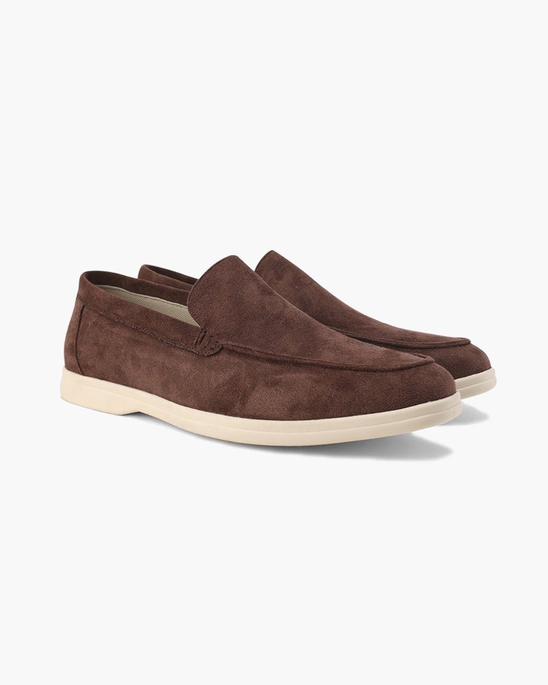 Mocassins en daim Old Money - Beauté Sculptante