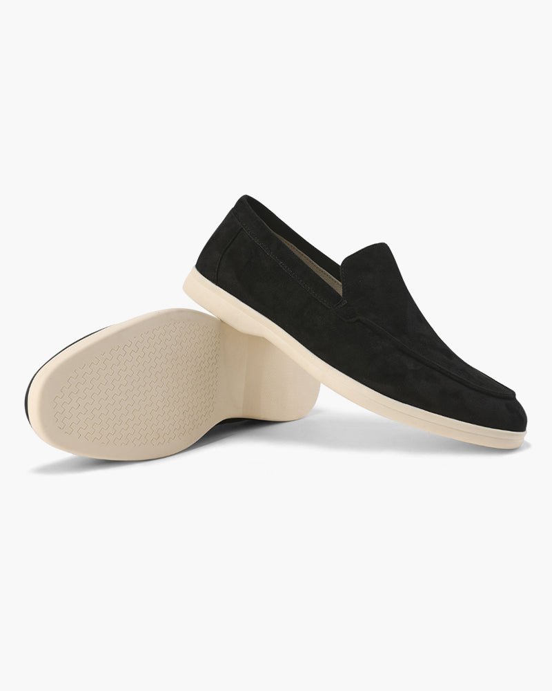 Mocassins en daim Old Money - Beauté Sculptante