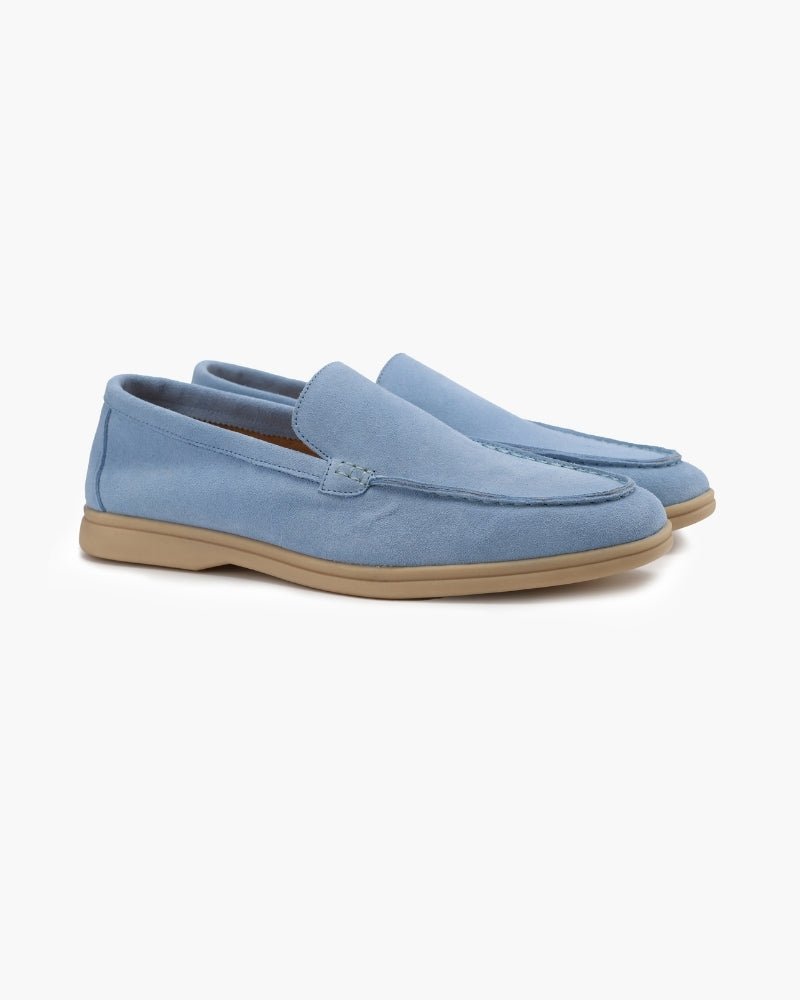 Mocassins en daim Old Money - Beauté Sculptante