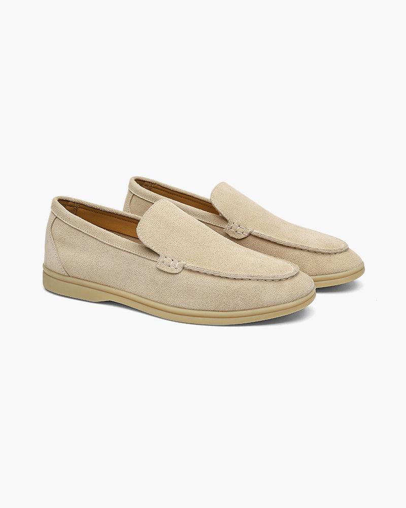 Mocassins en daim Old Money - Beauté Sculptante