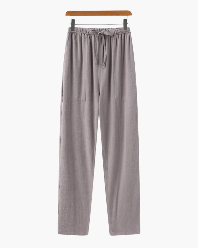 Pantalon en Lin Marrakech (Coupe Oversize) - Beauté Sculptante