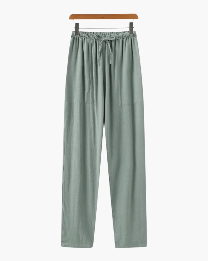 Pantalon en Lin Marrakech (Coupe Oversize) - Beauté Sculptante