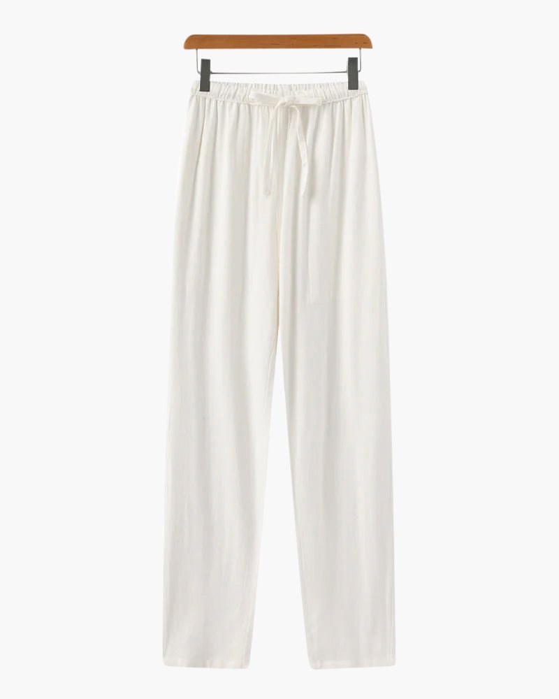 Pantalon en Lin Marrakech (Coupe Oversize) - Beauté Sculptante