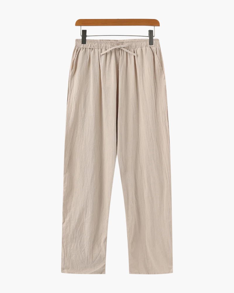 Pantalon en lin Zanzibar (coupe droite) - Beauté Sculptante