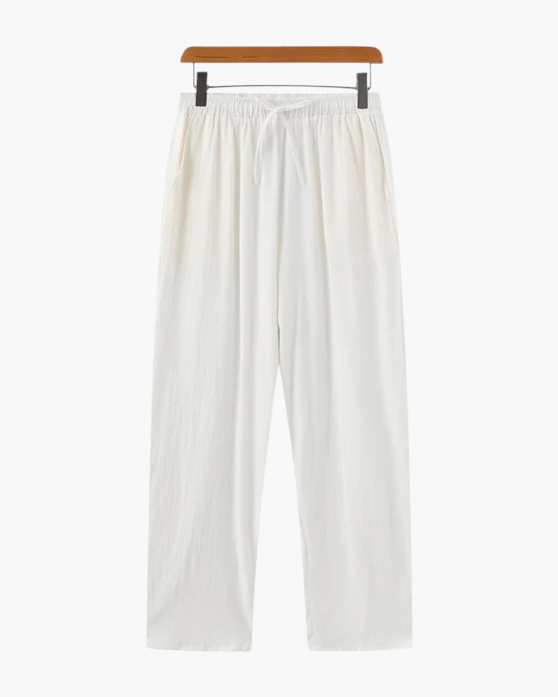 Pantalon en lin Zanzibar (coupe droite) - Beauté Sculptante