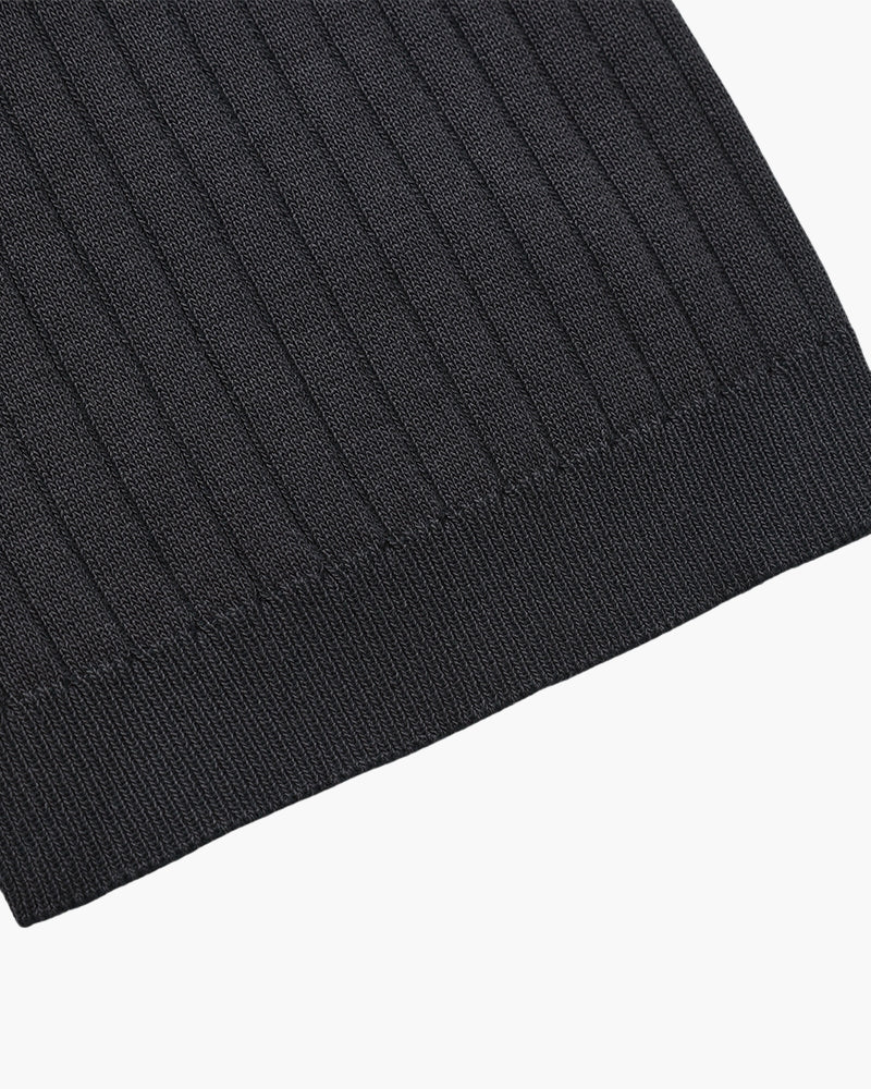 Premium Ribbed Polo - Beauté Sculptante