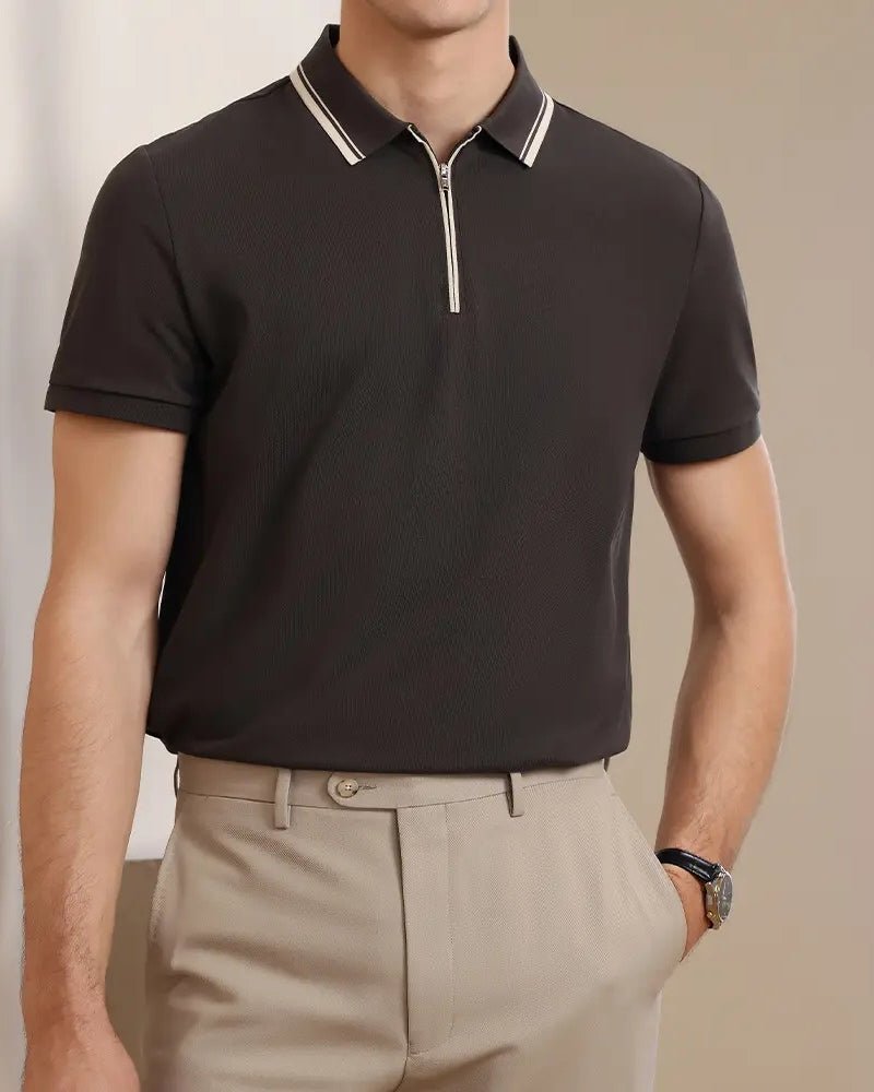 Ridgeway Zip Polo - Beauté Sculptante