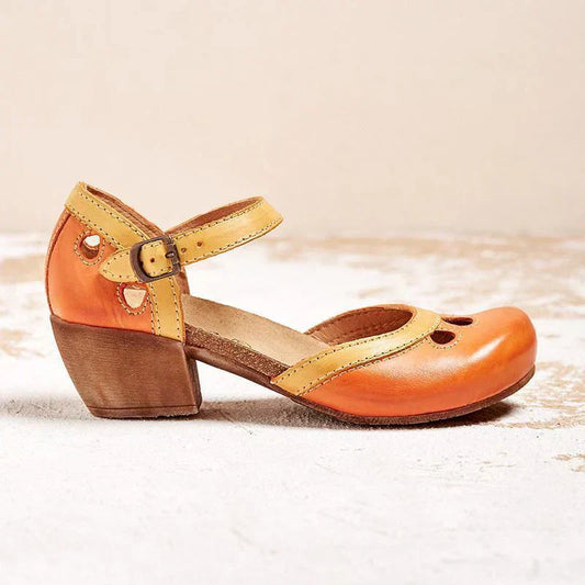 Fria | Sandales à talons bas confortables