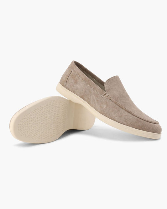 Mocassins en daim Old Money - Beauté Sculptante