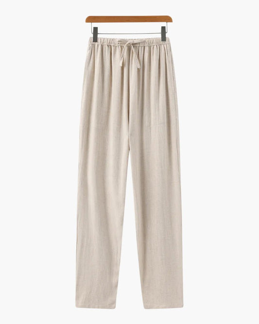 Pantalon en Lin Marrakech (Coupe Oversize) - Beauté Sculptante